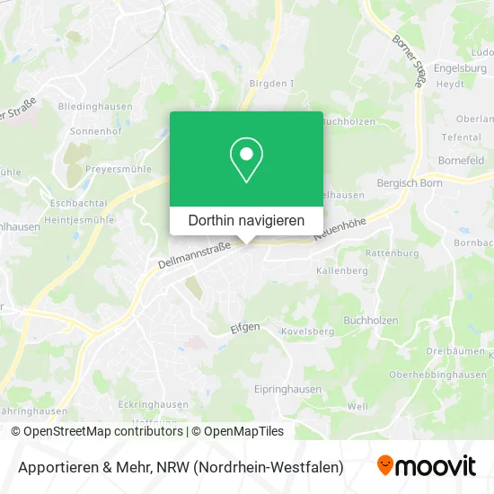 Apportieren & Mehr Karte