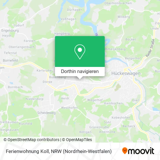 Ferienwohnung Koll Karte