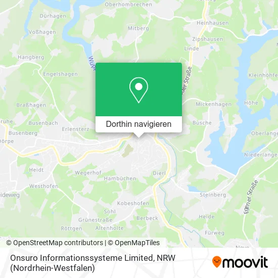 Onsuro Informationssysteme Limited Karte