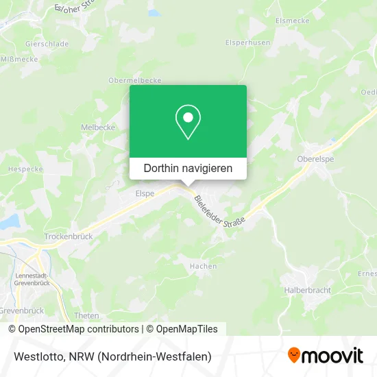 Westlotto Karte