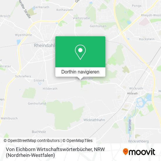 Von Eichborn Wirtschaftswörterbücher Karte