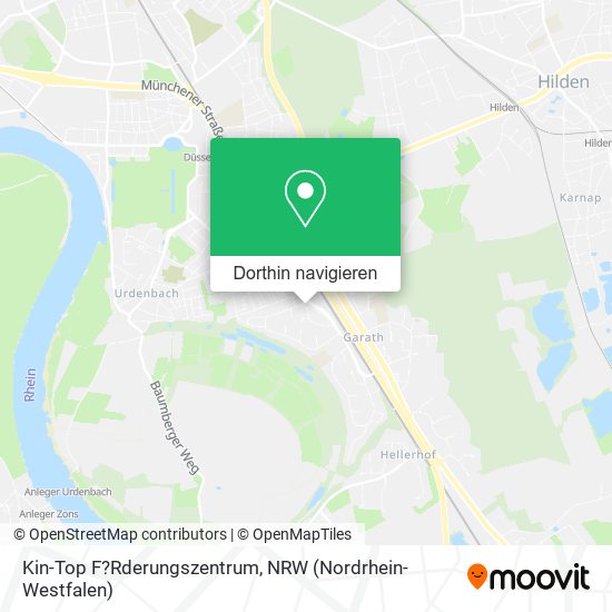 Kin-Top F?Rderungszentrum Karte