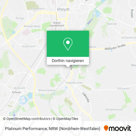 Platinum Performance Karte