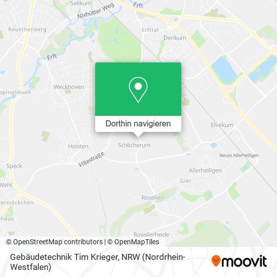 Gebäudetechnik Tim Krieger Karte