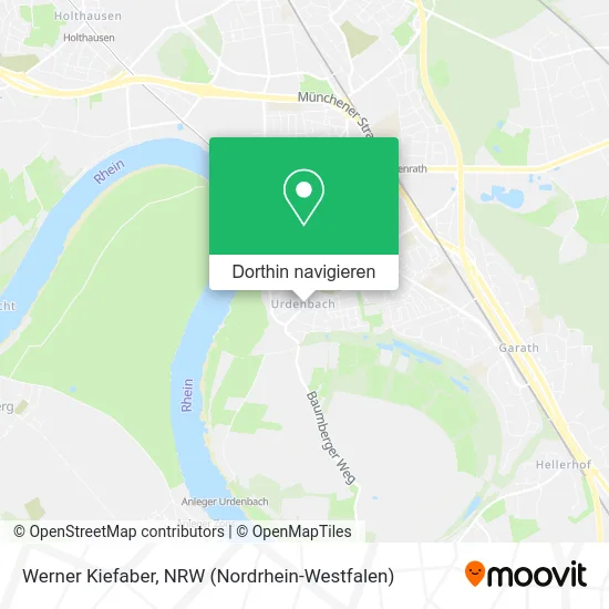 Werner Kiefaber Karte