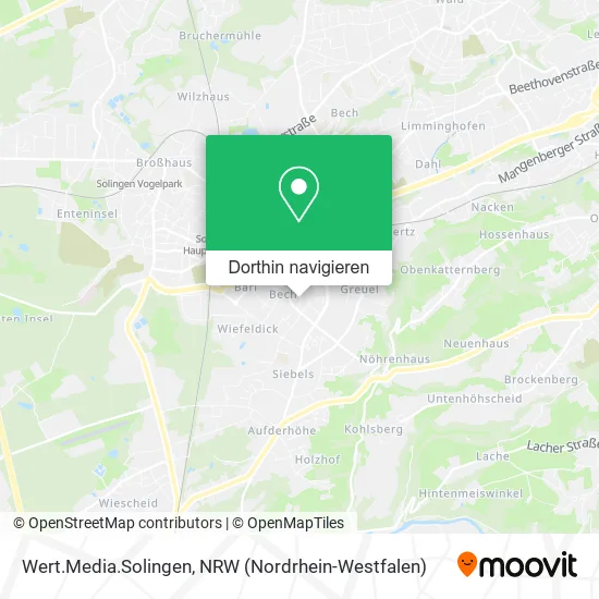Wert.Media.Solingen Karte