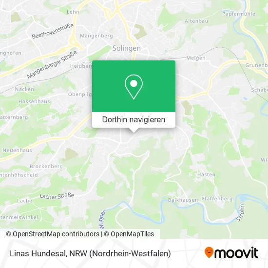 Linas Hundesal Karte