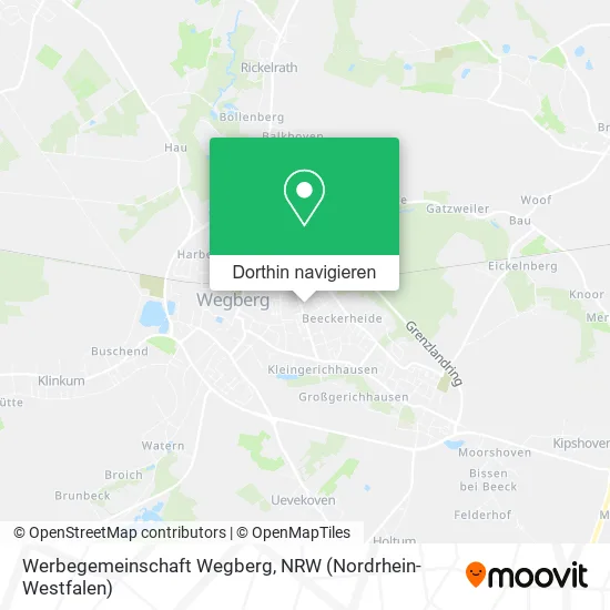 Werbegemeinschaft Wegberg Karte