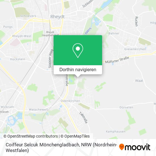 Coiffeur Selcuk Mönchengladbach Karte