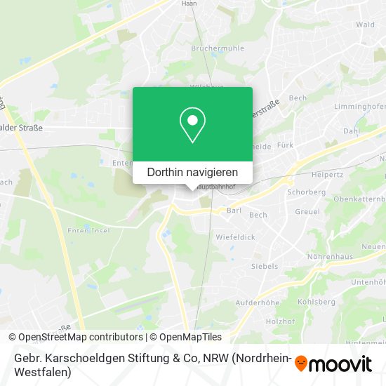 Gebr. Karschoeldgen Stiftung & Co Karte
