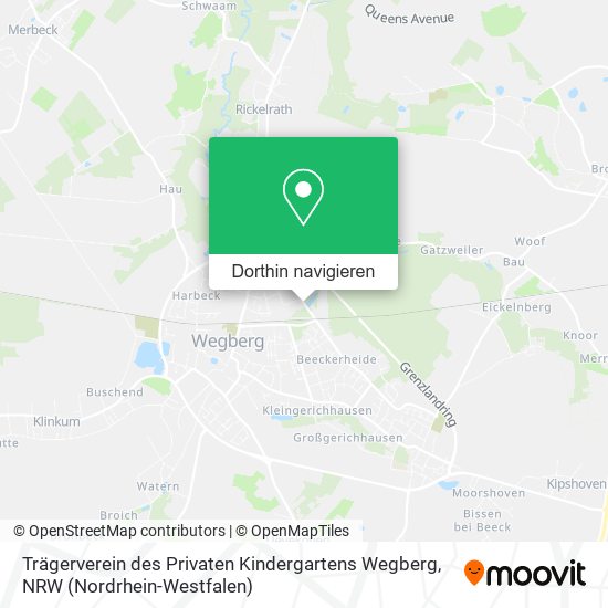 Trägerverein des Privaten Kindergartens Wegberg Karte
