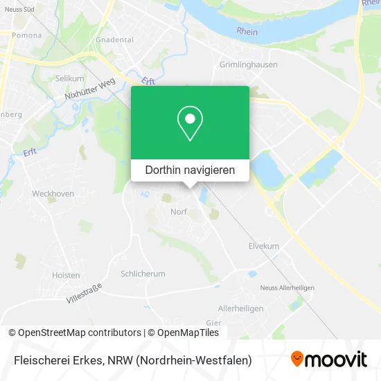 Fleischerei Erkes Karte