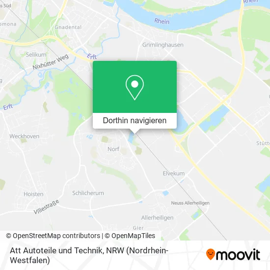 Att Autoteile und Technik Karte