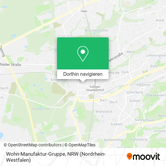 Wohn-Manufaktur-Gruppe Karte