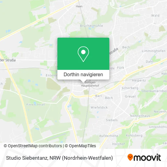 Studio Siebentanz Karte