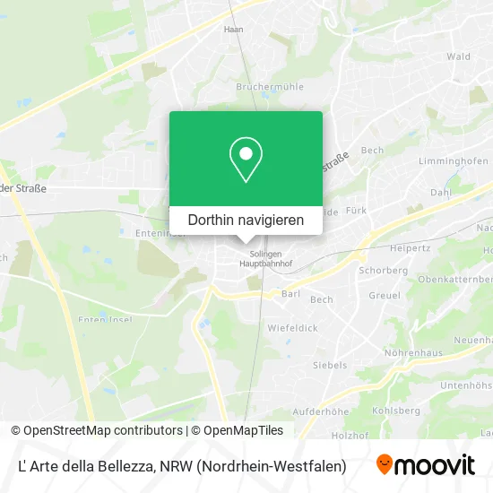 L' Arte della Bellezza Karte