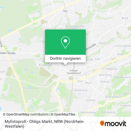 Myfotoprofi - Ohligs Markt Karte