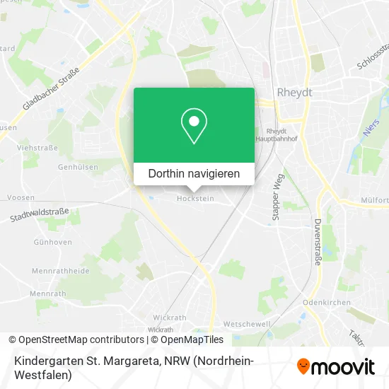 Kindergarten St. Margareta Karte