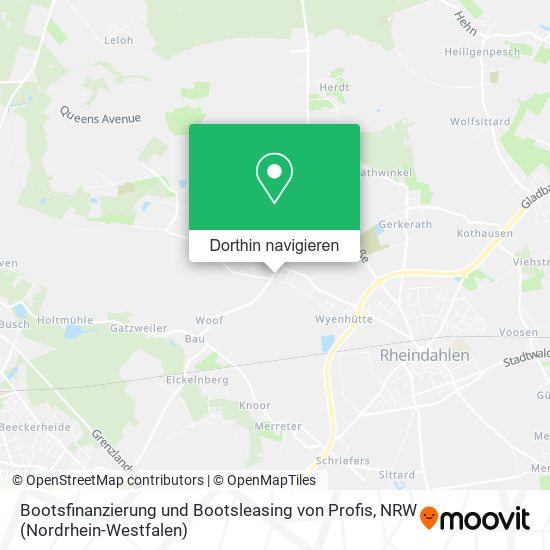 Bootsfinanzierung und Bootsleasing von Profis Karte