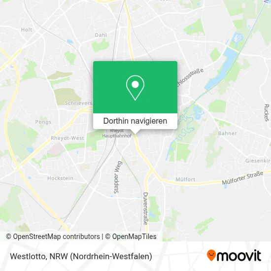 Westlotto Karte