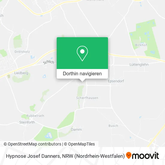 Hypnose Josef Danners Karte