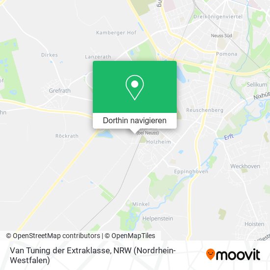 Van Tuning der Extraklasse Karte