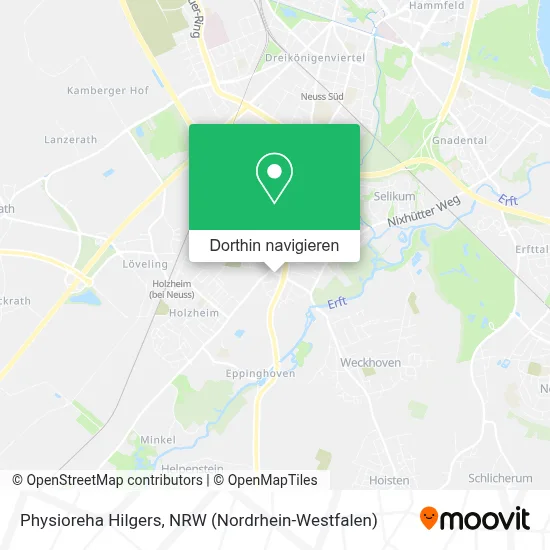 Physioreha Hilgers Karte