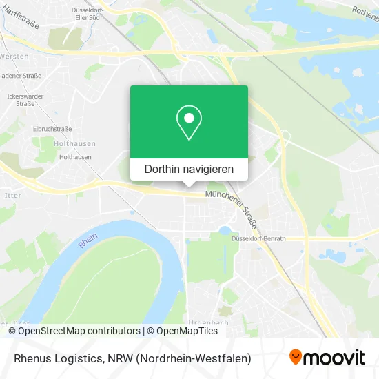 Rhenus Logistics Karte