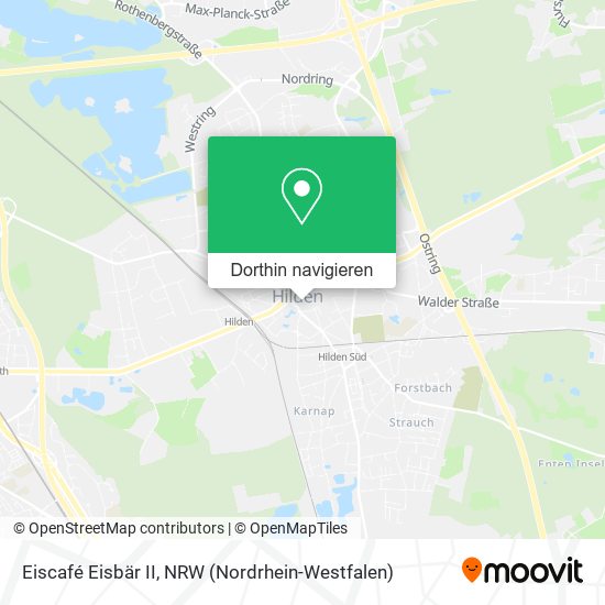 Eiscafé Eisbär II Karte