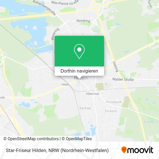 Star-Friseur Hilden Karte