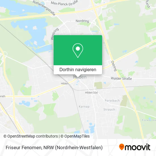 Friseur Fenomen Karte