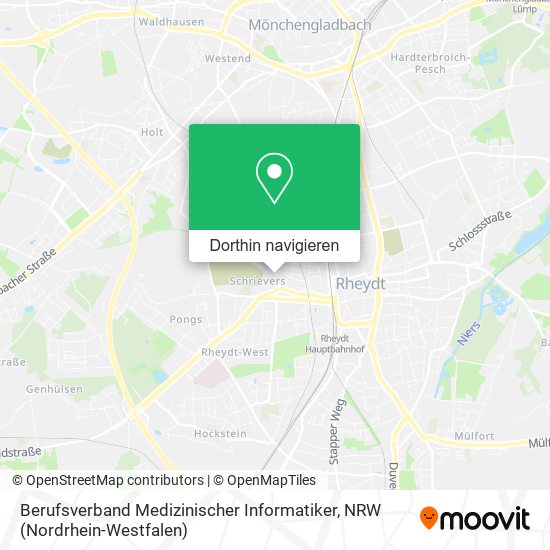 Berufsverband Medizinischer Informatiker Karte