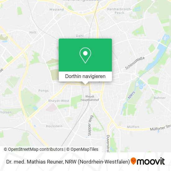 Dr. med. Mathias Reuner Karte