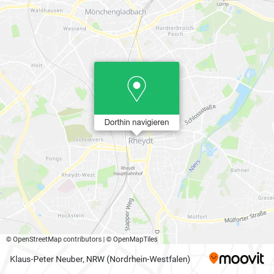 Klaus-Peter Neuber Karte