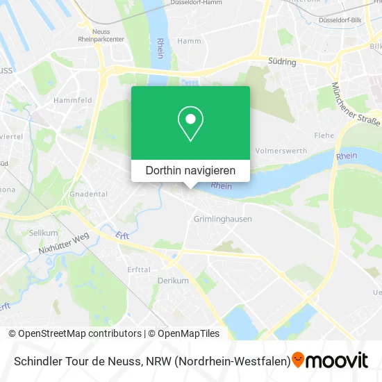 Schindler Tour de Neuss Karte