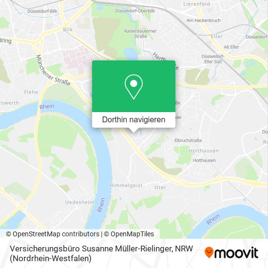 Versicherungsbüro Susanne Müller-Rielinger Karte