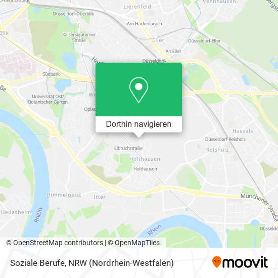 Soziale Berufe Karte