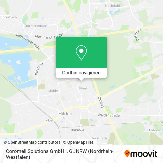 Coromell Solutions GmbH i. G. Karte