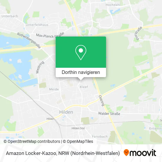 Amazon Locker-Kazoo Karte