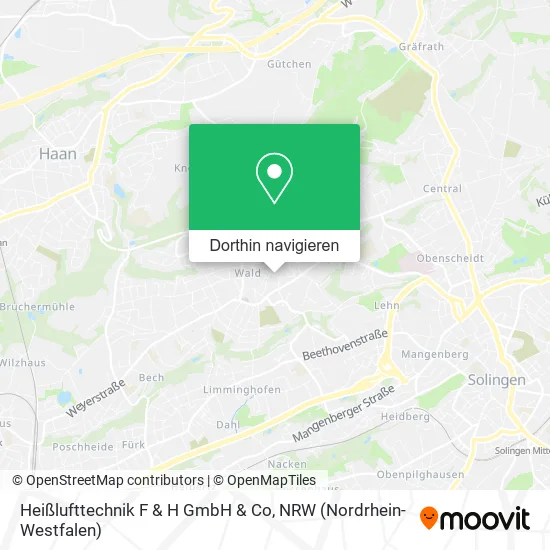 Heißlufttechnik F & H GmbH & Co Karte