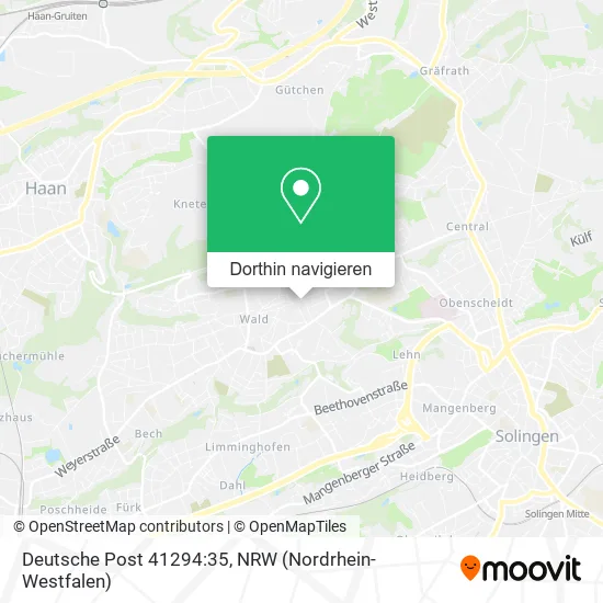 Deutsche Post 41294:35 Karte