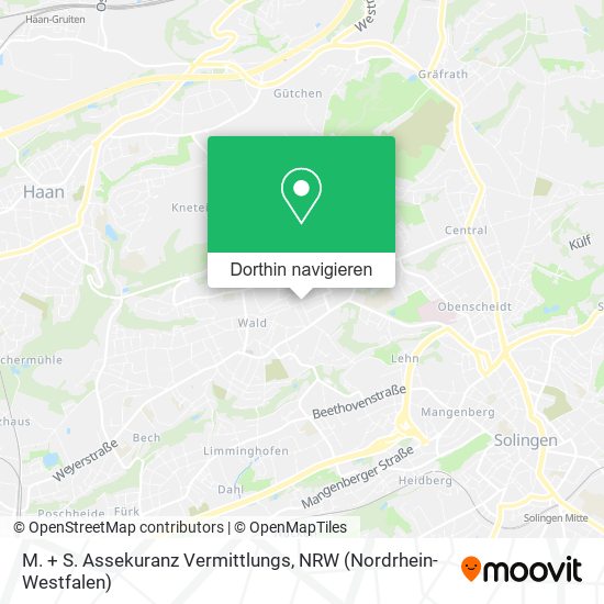 M. + S. Assekuranz Vermittlungs Karte