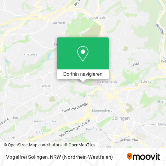 Vogelfrei Solingen Karte