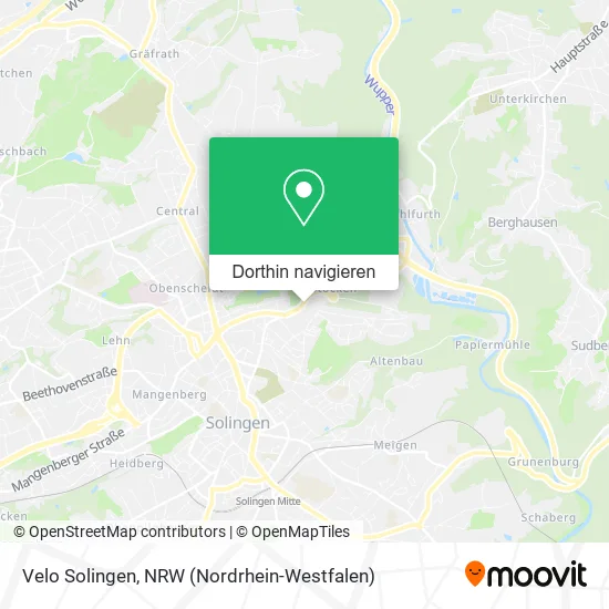 Velo Solingen Karte