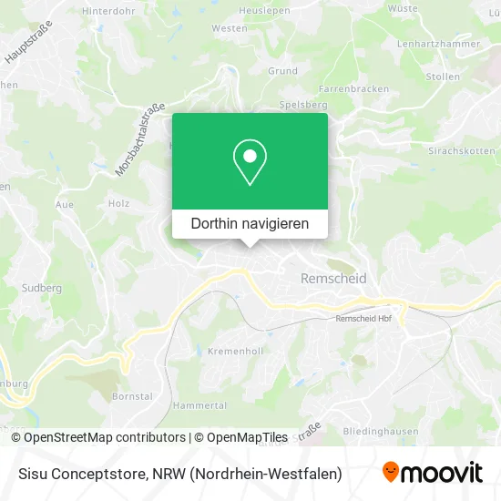 Sisu Conceptstore Karte