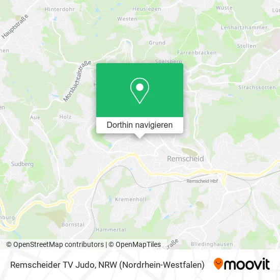 Remscheider TV Judo Karte