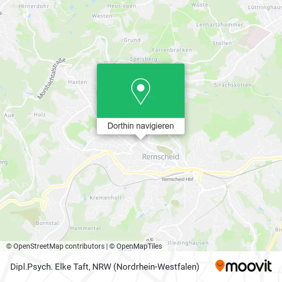 Dipl.Psych. Elke Taft Karte