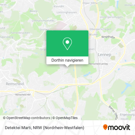 Detektei Marti Karte