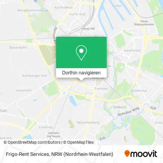 Frigo-Rent Services Karte