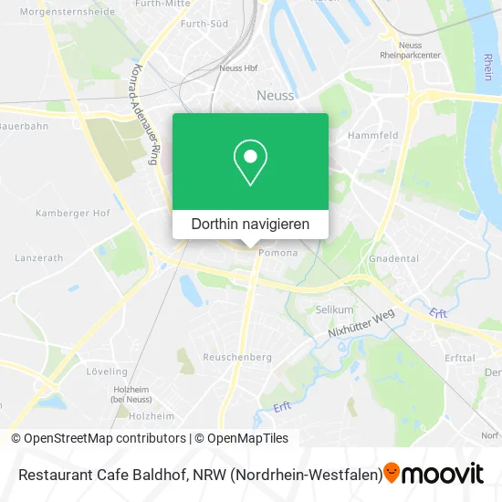 Restaurant Cafe Baldhof Karte